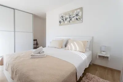 Krevet ili kreveti u jedinici u objektu Villa Ana perfect for families with kids and groups,House with heated Pool