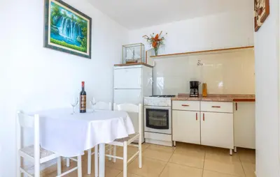 Kuhinja ili čajna kuhinja u objektu 1 Bedroom Stunning Apartment In Pisak
