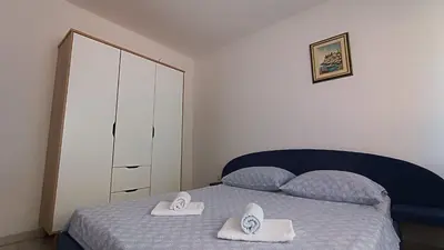 Krevet ili kreveti u jedinici u objektu Beach apartments Nemira