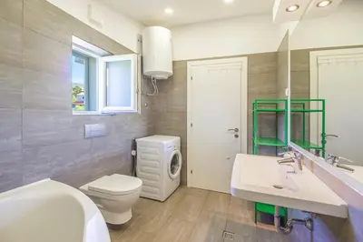 Kupaonica u objektu Villa Leandra near Omiš, private pool