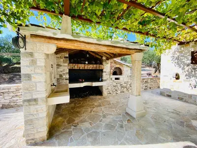 Tlocrt objekta Unique villa in olive field with salted swimming pool-Villa Frida