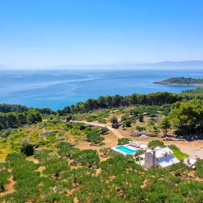 Unique villa in olive field with salted swimming pool-Villa Frida