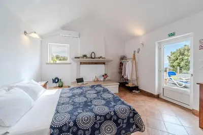 Krevet ili kreveti u jedinici u objektu Holiday home Horizont