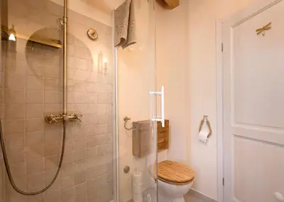 Kupaonica u objektu Town House Rosario