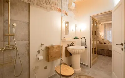 Kupaonica u objektu Town House Rosario