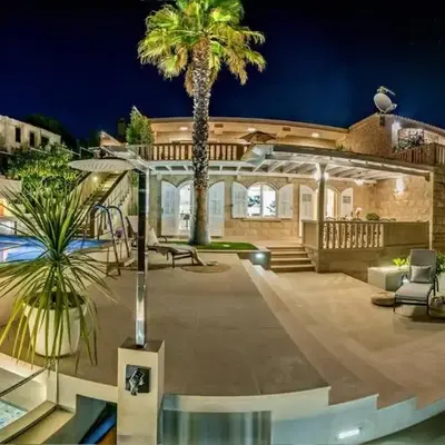 Luxury Villa Stone Castle Brač with private pool on Brač island