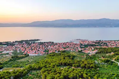 Tlocrt objekta Apartments with parking space Supetar, Brac - 19013