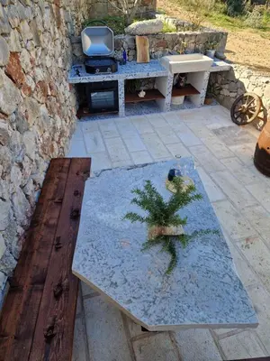 Tlocrt objekta Apartmani Huljić