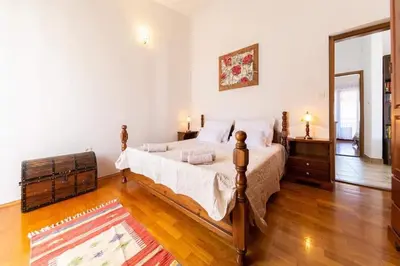 Krevet ili kreveti u jedinici u objektu Luxury Apartment Flora, Stari Grad, Hvar Island