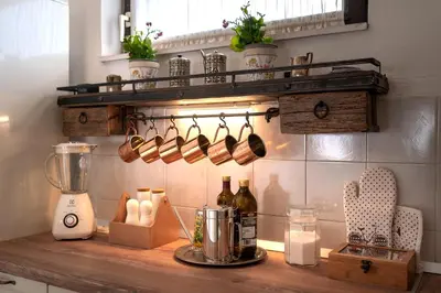 Kuhinja ili čajna kuhinja u objektu Luxury Apartment Flora, Stari Grad, Hvar Island