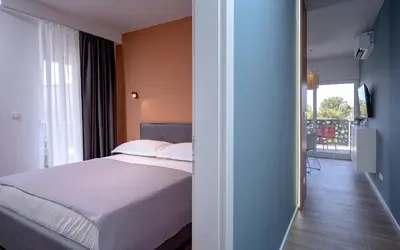 Krevet ili kreveti u jedinici u objektu Sun&Lux Resort - Hvar