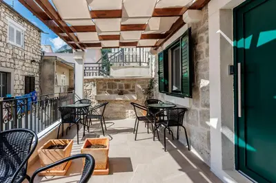 Balkon ili terasa u objektu Villa Skoric