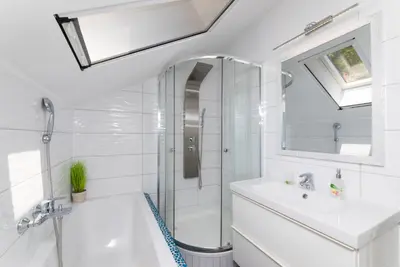 Kupaonica u objektu Villa Kruna with breathtaking view
