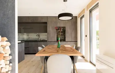 Kuhinja ili čajna kuhinja u objektu Quiet family Villa Anne, Podstrana