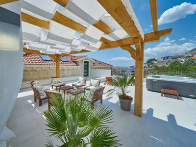 Balkon ili terasa u objektu Villa Mladenka by Interhome