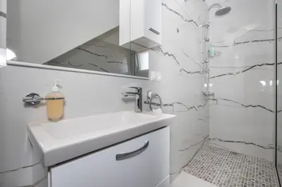 Kupaonica u objektu Apartments BlueView