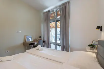 Krevet ili kreveti u jedinici u objektu Apartment Laura Omiš