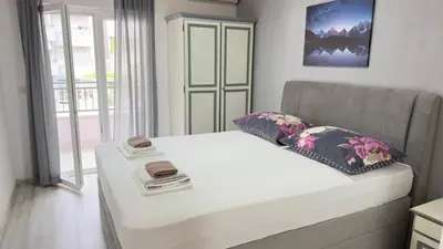 Krevet ili kreveti u jedinici u objektu Apartment Kuba Makarska