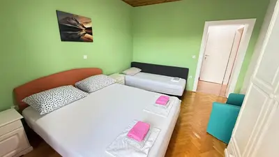 Krevet ili kreveti u jedinici u objektu Apartment Kuba Makarska