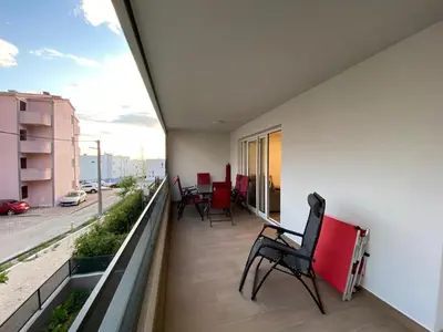 Balkon ili terasa u objektu Apartment Lida