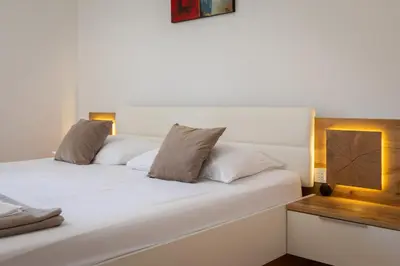 Krevet ili kreveti u jedinici u objektu Apartments Paladin