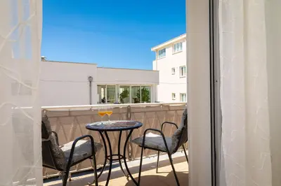 Balkon ili terasa u objektu Apartments Paladin
