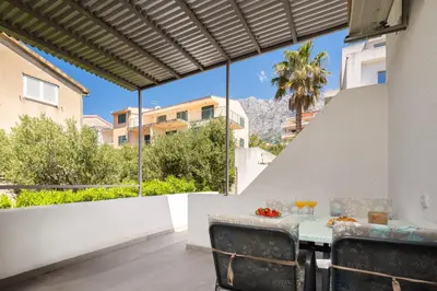 Balkon ili terasa u objektu Apartments Paladin