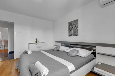Krevet ili kreveti u jedinici u objektu Apartment Ivo Makarska