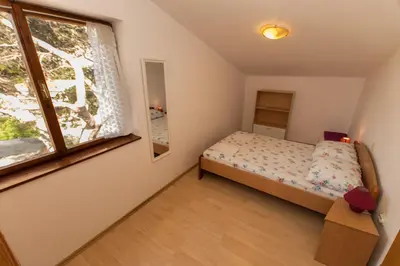 Krevet ili kreveti u jedinici u objektu Sea View Apartments Borie