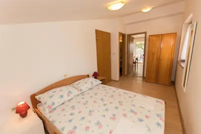 Krevet ili kreveti u jedinici u objektu Sea View Apartments Borie