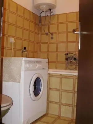 Kupaonica u objektu Apartment in Stari Grad Hvar with terrace, air conditioning, WiFi, washing machine 5028-1