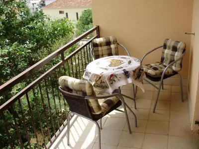 Balkon ili terasa u objektu Holiday apartment in Stari Grad Hvar with balcony, air conditioning, WiFi, dishwasher 5028-3