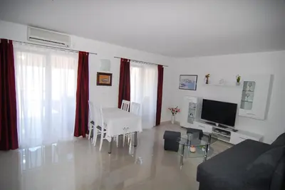 TV i/ili zabavni centar u objektu Villa Natalie
