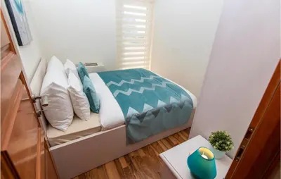 Krevet ili kreveti u jedinici u objektu 1 Bedroom Amazing Apartment In Podstrana