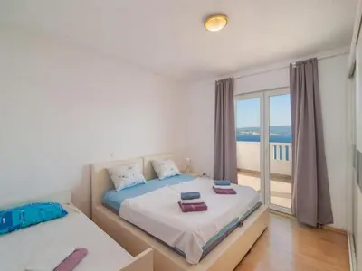 Krevet ili kreveti u jedinici u objektu Apartment Stipic Omis