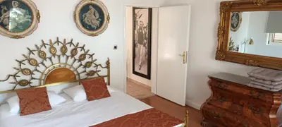Krevet ili kreveti u jedinici u objektu villa petar apartment a4 with terrace