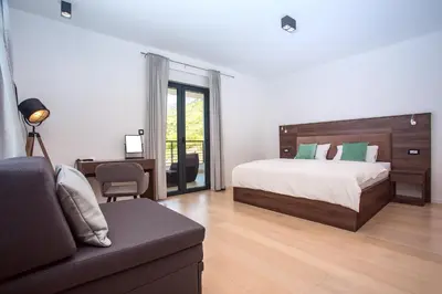 Krevet ili kreveti u jedinici u objektu Seaview holiday home Lemona