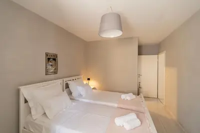 Krevet ili kreveti u jedinici u objektu Apartment Perfect view