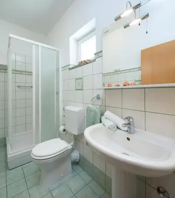 Kupaonica u objektu Andrian Apartment - Charme Holidays