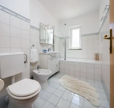 Kupaonica u objektu Andrian Apartment - Charme Holidays