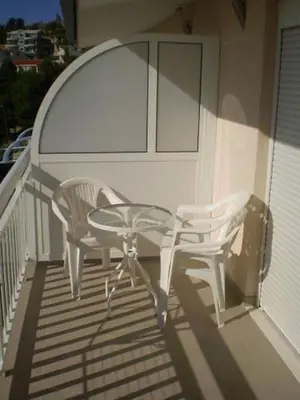 Balkon ili terasa u objektu Apartment in Duce with sea view, balcony, air conditioning, WiFi 5060-2