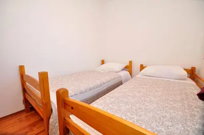 Krevet ili kreveti u jedinici u objektu apartmani Tanja