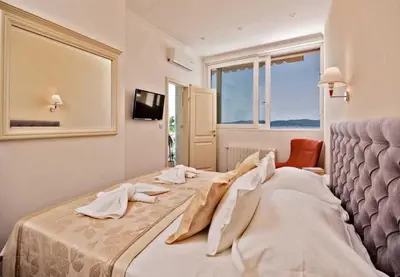 Krevet ili kreveti u jedinici u objektu Apartments Draga