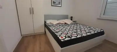 Krevet ili kreveti u jedinici u objektu Top studio 7 Makarska rivijera Promajna