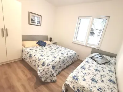 Krevet ili kreveti u jedinici u objektu Top 10-1 bedroom apt/terrace