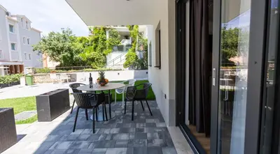 Balkon ili terasa u objektu Villa Braga a1