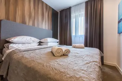 Krevet ili kreveti u jedinici u objektu Villa Braga a2