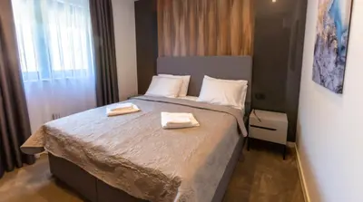 Krevet ili kreveti u jedinici u objektu Villa Braga a4