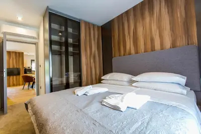 Krevet ili kreveti u jedinici u objektu Villa Braga a6