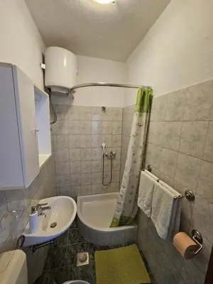 Kupaonica u objektu Apartment in Duce with sea view, balcony, air conditioning, W-LAN 5067-3